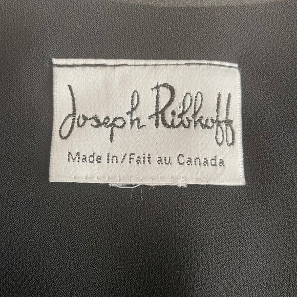 Joseph Ribkoff V Nk Double Layer Classic Tank Top Black Sz OS No Size/Fabric Tag - Picture 8 of 9